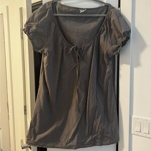 Deiji Studios Checkered Shift Dress